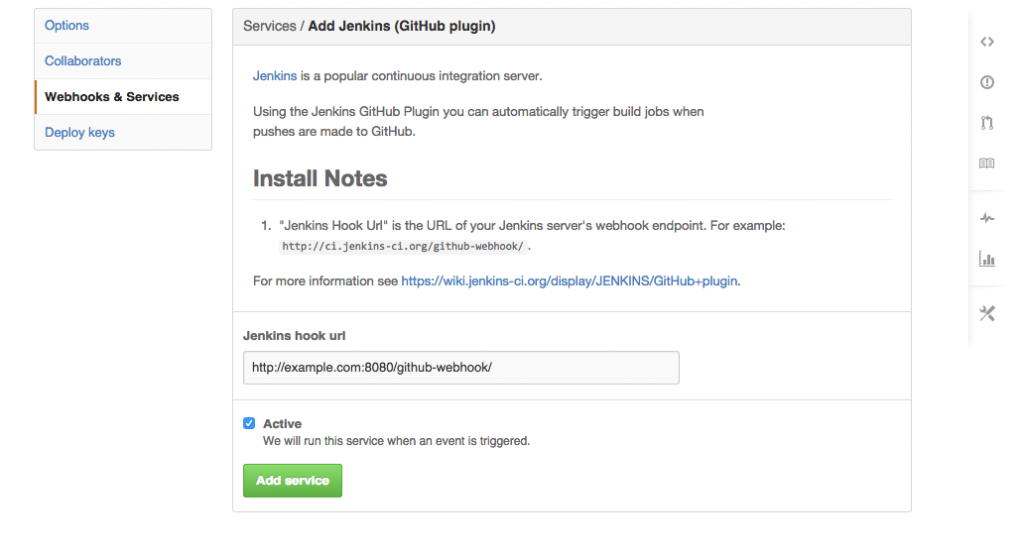 GitHub Jenkins Webhook